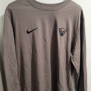 NWT Nike Pittsburgh Panthers H2P Military Long Sleeve Tee Gray Green Mens Small